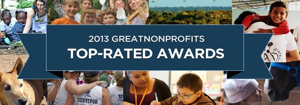 GreatNonprofits 2013 Top-Rated