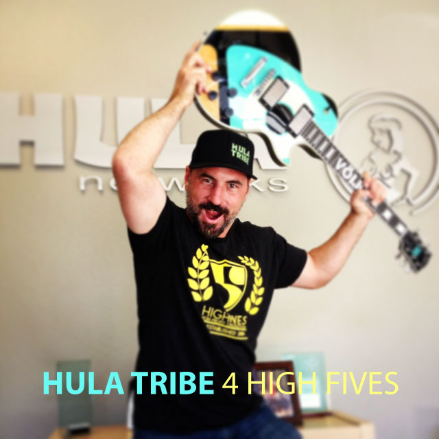 Hula Tribe 4 High Fives - Top Fundraiser Joe Commendatore