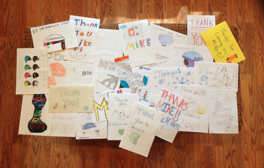 Thank you Cards from Chester Andover Elementary School