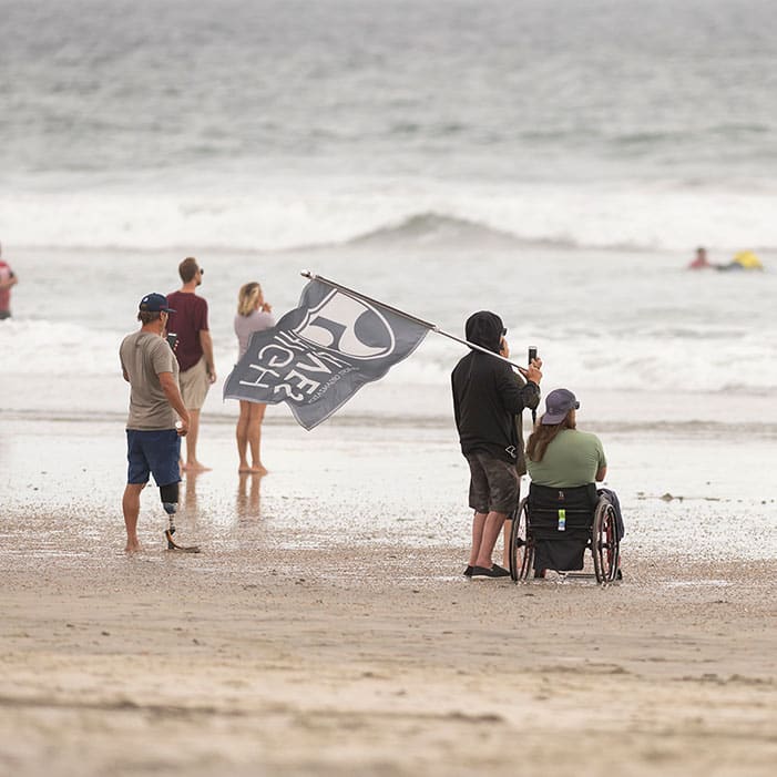 adaptive surfing history and competitions