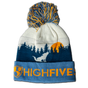 High Fives x Locale Outdoor Apparel Youth Wolf Beanie