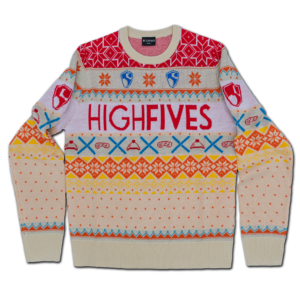 High Fives Ugly Holiday Sweater