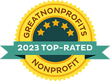High Fives Non-Profit Foundation GreatNonprofits 2023 Top-Rater Nonprofit Badge