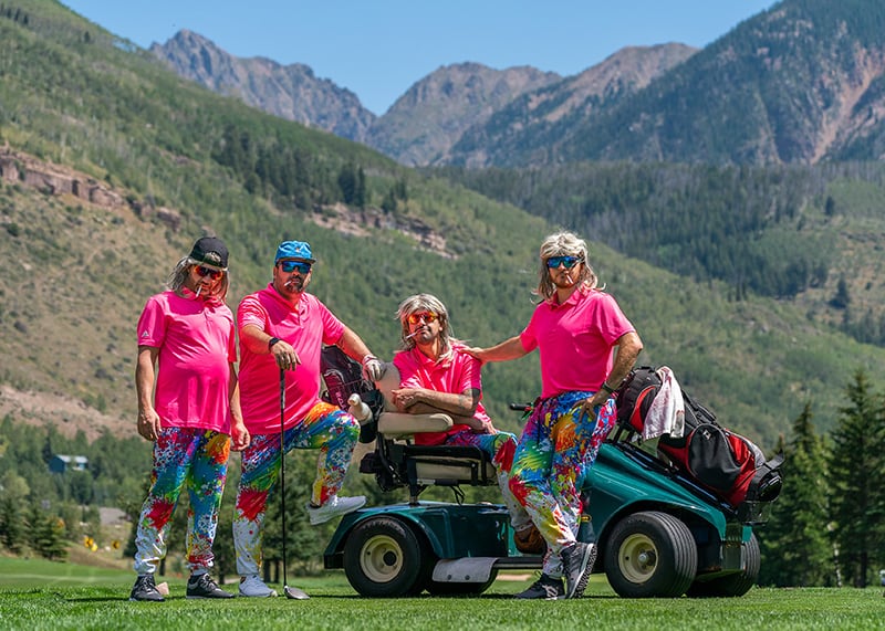 2023 colorado golf tournament team four group foursome