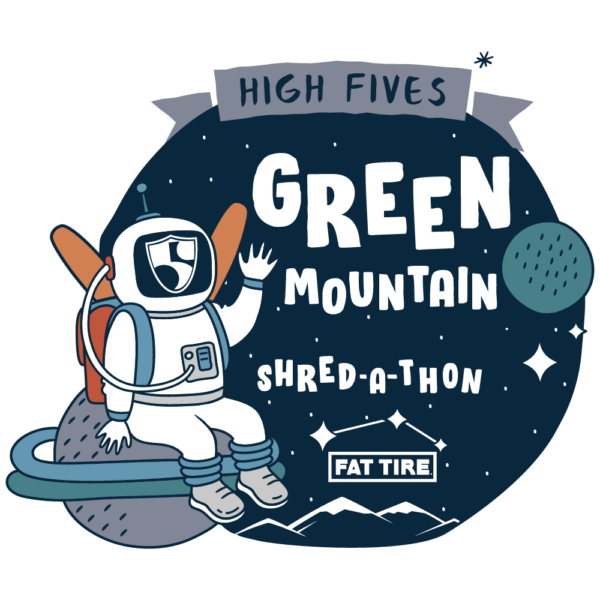Green Mountain Shred logo 2024