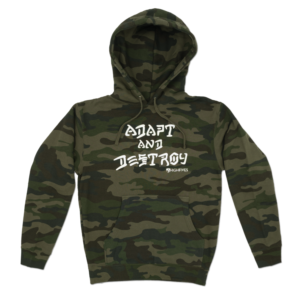 Men's Adapt Camo Hoodie, Black Camo